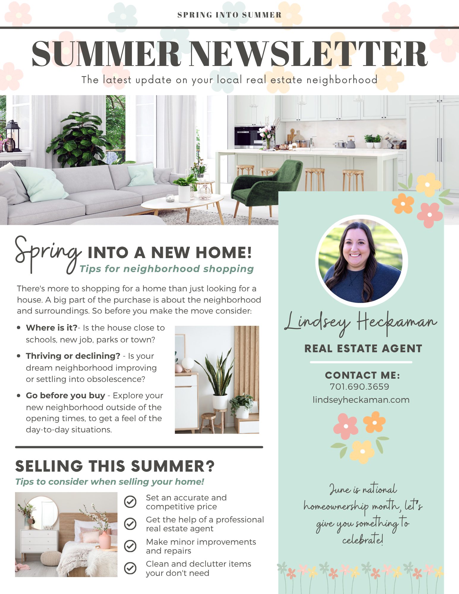 Summer into a new home!