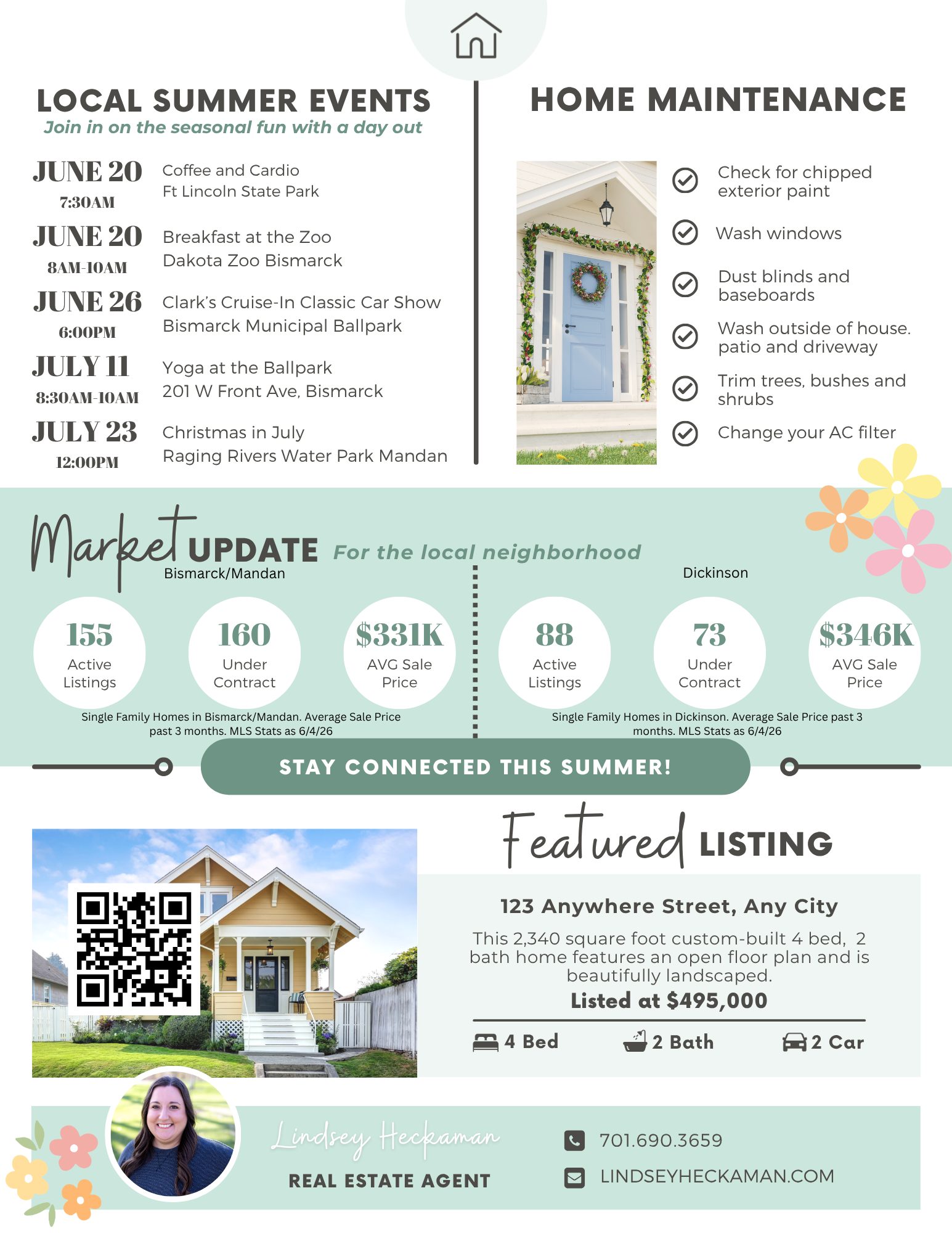 Local Summer Events Home Maintenance Market Update
